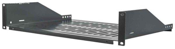 Intellinet 19" Cantilever Shelf (2U Fixed Depth 350 mm) Black