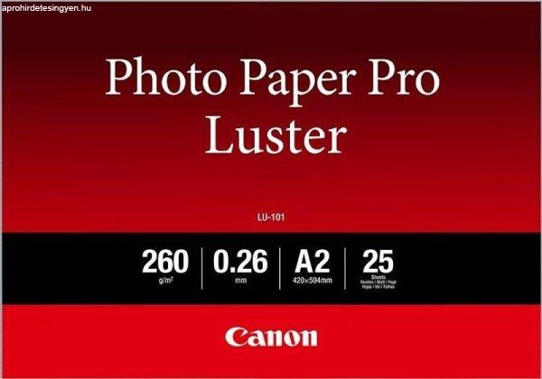 Canon LU-101 260g A2 25db Fényes Fehér Fotópapír