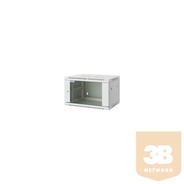 Manhattan Intellinet 711944 19" Fali rack szekrény 15U, 770 (h) x 570 (w)
x 450 (d) mm, lapra szerelt Szürke
