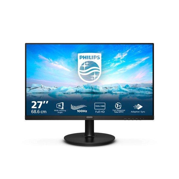 PHILIPS VA monitor 27" 271V8LAB, 1920x1080, 16:9, 250cd/m2, 4ms, HDMI/VGA,
hangszóró