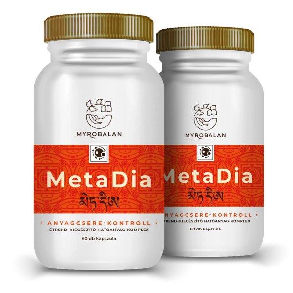 Myrobalan MetaDia anyagcsere-kontroll hatóanyag-komplex - 2 DOBOZ