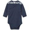 Babybugz Gyerek hossz ujj body Kimono - Tengerszkk | 3-6