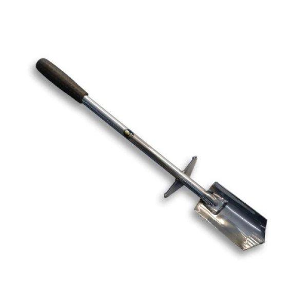 Black Ada Invader Inox - taposókaros bóracél, élezhető rozsdamentes
fémkeresős ásó 67cm