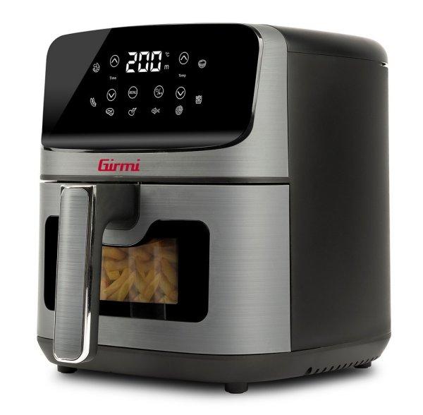 Girmi FG27 Ecofrit Lite forrólevegős sütő – 4.2 liter, 8 előre
beállított program, digitális kijelző, állítható hőmérséklet.