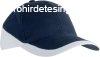 KP045 ktszn baseball sapka, 6 paneles K-UP, Navy/White-U
