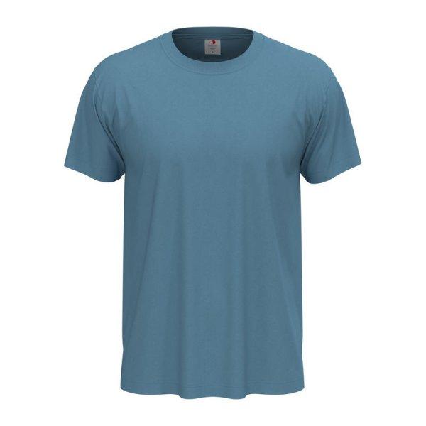 Stedman Classic, unisex rövid ujjú környakas póló, Light Blue-XL