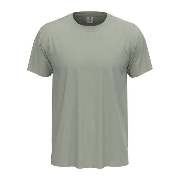 Stedman Classic, unisex rövid ujjú környakas póló, Soft Grey-XL