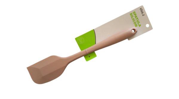 28 cm-es tömör szilikon spatula
