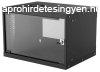Intellinet 19" 6U Falra szerelhet Rackszekrny Black