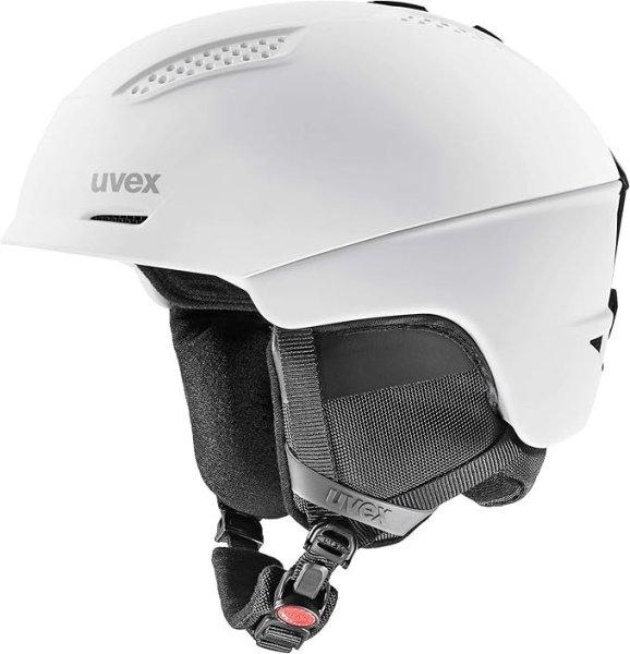 Uvex Ultra bukósisak – uniszex (fehér/fekete, 51–55 cm), állítható
méret, szellőzőrendszerrel