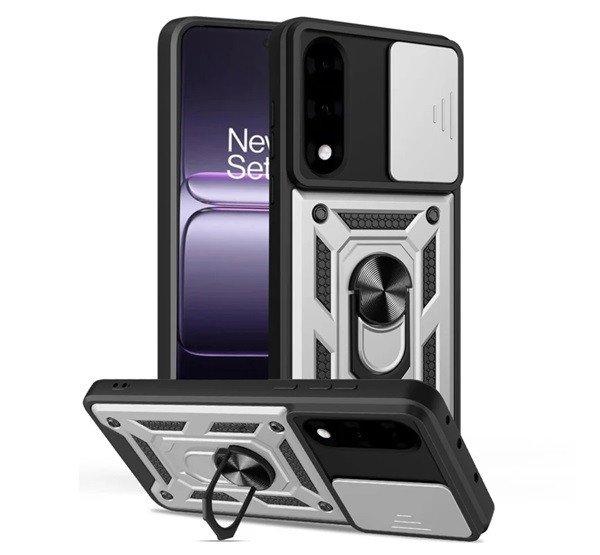 Defender szilikon telefonvédő (ütésállóság, tartógyűrű, kameravédő)
EZÜST OnePlus Nord 5