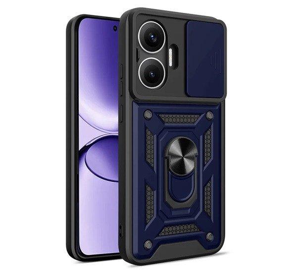 Defender szilikon telefonvédő (ütésállóság, tartógyűrű, kameravédő)
SÖTÉTKÉK Xiaomi Poco F7