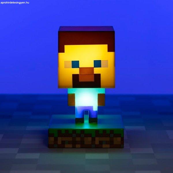 Minecraft Steve 3D ikon hangulatvilágítás