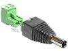 DeLock Delock Adapter DC 2.5 x 5.5 mm male > Terminal Blo