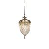 Art Deco lglmpa kristly 40cm arany - Cesar