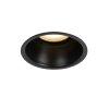 Okos sllyesztett spotlmpa fekete IP44, Wifi GU10 50mm-es -
