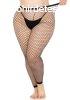 Leg Avenue Plus Industrial Net Footless Tights