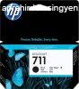 HP CZ129A HP711 Eredeti Fekete Plotter Tintapatron