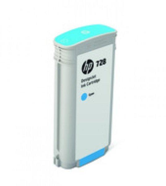 HP F9J67A HP728 Eredeti Cián Plotter Tintapatron