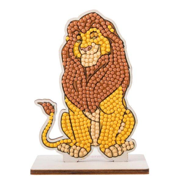 Crystal Art Gyémántszemes kirakó - Mufasa