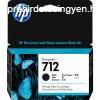 HP 3ED70A Patron Black 38ml No.712 (Eredeti)