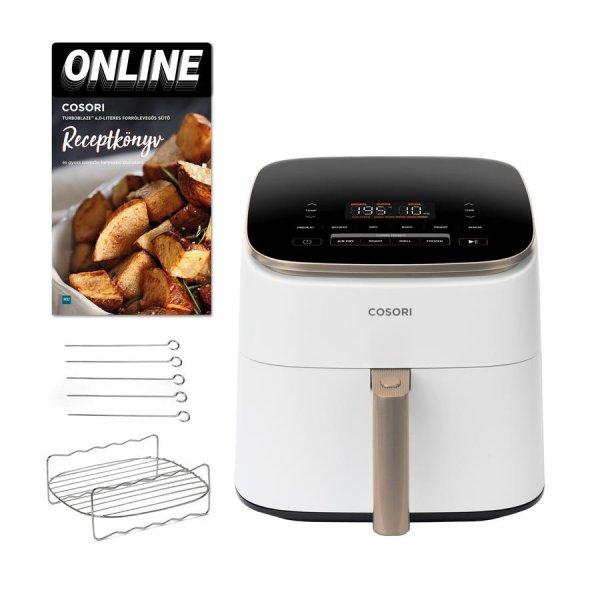 Cosori TurboBlaze Chef Edition Forrólevegős Sütő (fehér)