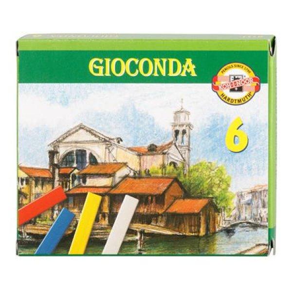 Pasztellkréta, kemény, KOH-I-NOOR "Gioconda 8111/6", 6 különböző
szín