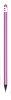 Ceruza, metl pink, rzsaszn SWAROVSKI kristllyal, 14 cm,
