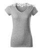 MALFINI Ni pl Fit V-neck - Sttszrke melrozott | S