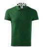 MALFINI Frfi gallros pl Cotton - Palackzld | L