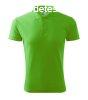 MALFINI Frfi gallros pl Pique Polo - Apple green | L