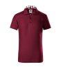 MALFINI Gyerek gallros pl Pique Polo - Garnet | 146 cm (1