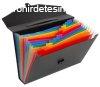 Harmonikatska, PP, 12 rekeszes, VIQUEL "Rainbow Class&