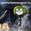 Halloween-i RGB LED dekor - habszivacs tk - zld - 11 cm