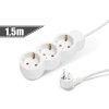 3-as eloszt - 250 V - 10 / 16 A - 1,5 m