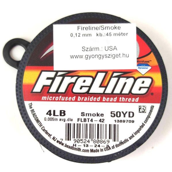 Berkley Fireline - smoke - gyöngyfűző szál - 0.12mm (0.005 inch)
