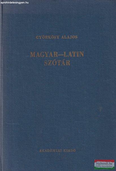 Györkösy Alajos - Magyar-latin szótár