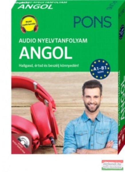 PONS Audio nyelvtanfolyam - Angol - A1-B1 szint 