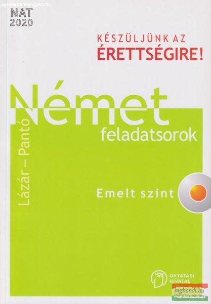 Német feladatsorok - Emelt szint - CD-melléklettel - NT-56471/NAT