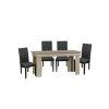 Vantilla tkezszett 4 szkkel Sonoma-Wenge N