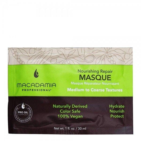 Macadamia Tápláló hajmaszk hidratáló hatással Nourishing Repair (Masque)
30 ml