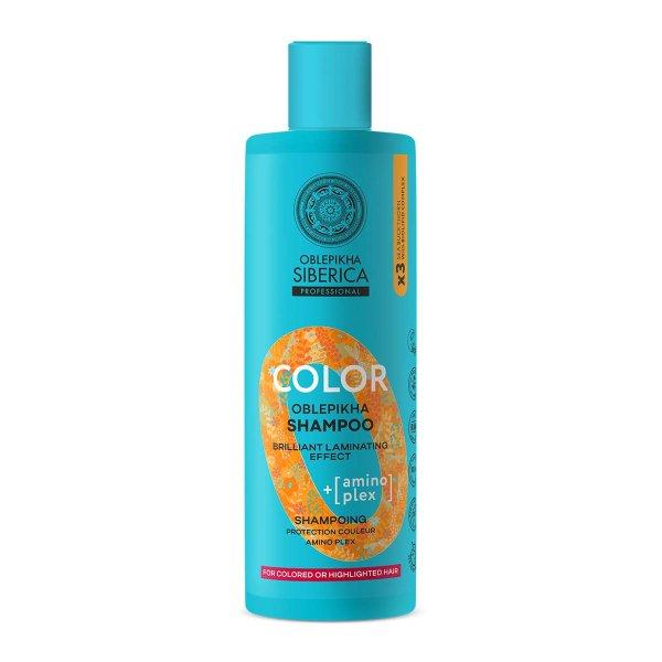 Natura Siberica Színvédő sampon aminosav komplexszel Oblepikha (Color
Shampoo) 400 ml