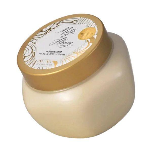 Oriflame Tápláló kéz- és testápoló krém Milk & Honey Gold (Hand & Body
Cream) 250 ml