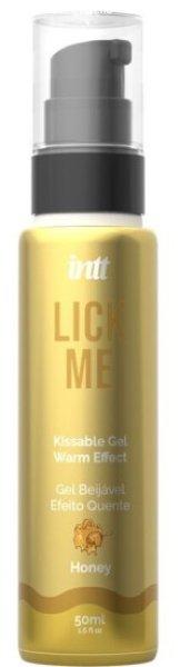 INTT Lick me Ígéretes gél melegítő hatással Méz 50 ml
