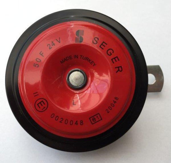 Kürt – tányér – 24V – 335Hz – mély – átmérő: 91mm (50fk)