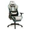 Gamer szk prnval - szrke/fekete/kk - 84 x 52 / 48 x 50 