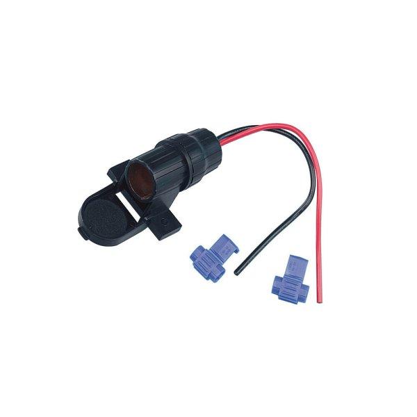 Szivargyújtó aljzat konzolos, fedeles Lampa 39067