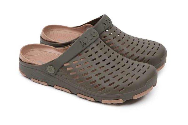 Fox Khaki Clogs New 45-ös 11-es szabadidő papucs (CFW214)