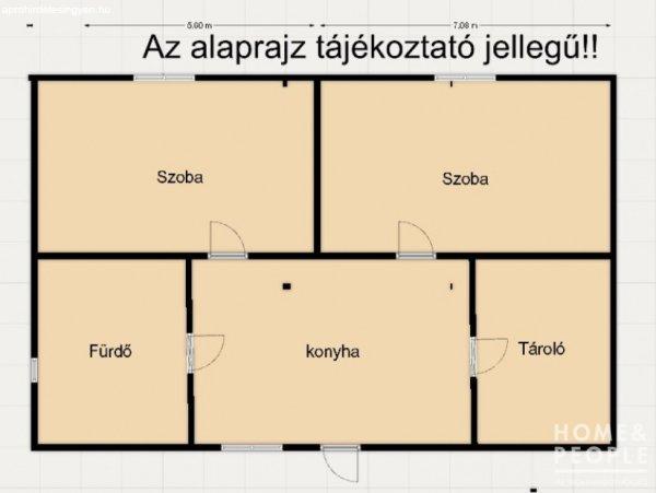 Eladó 80 nm-es Családi ház Kiszombor   