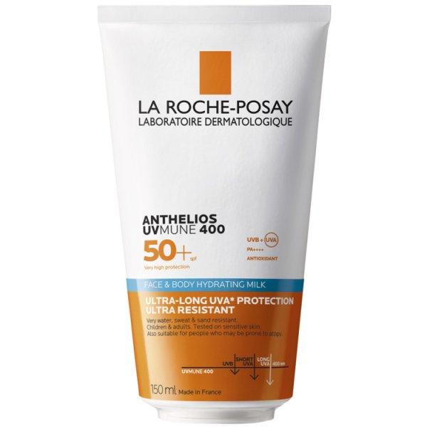 La Roche Posay Hidratáló fényvédő krém Anthelios UVMune 400 (Face & Body
Hydrating Milk) 150 ml